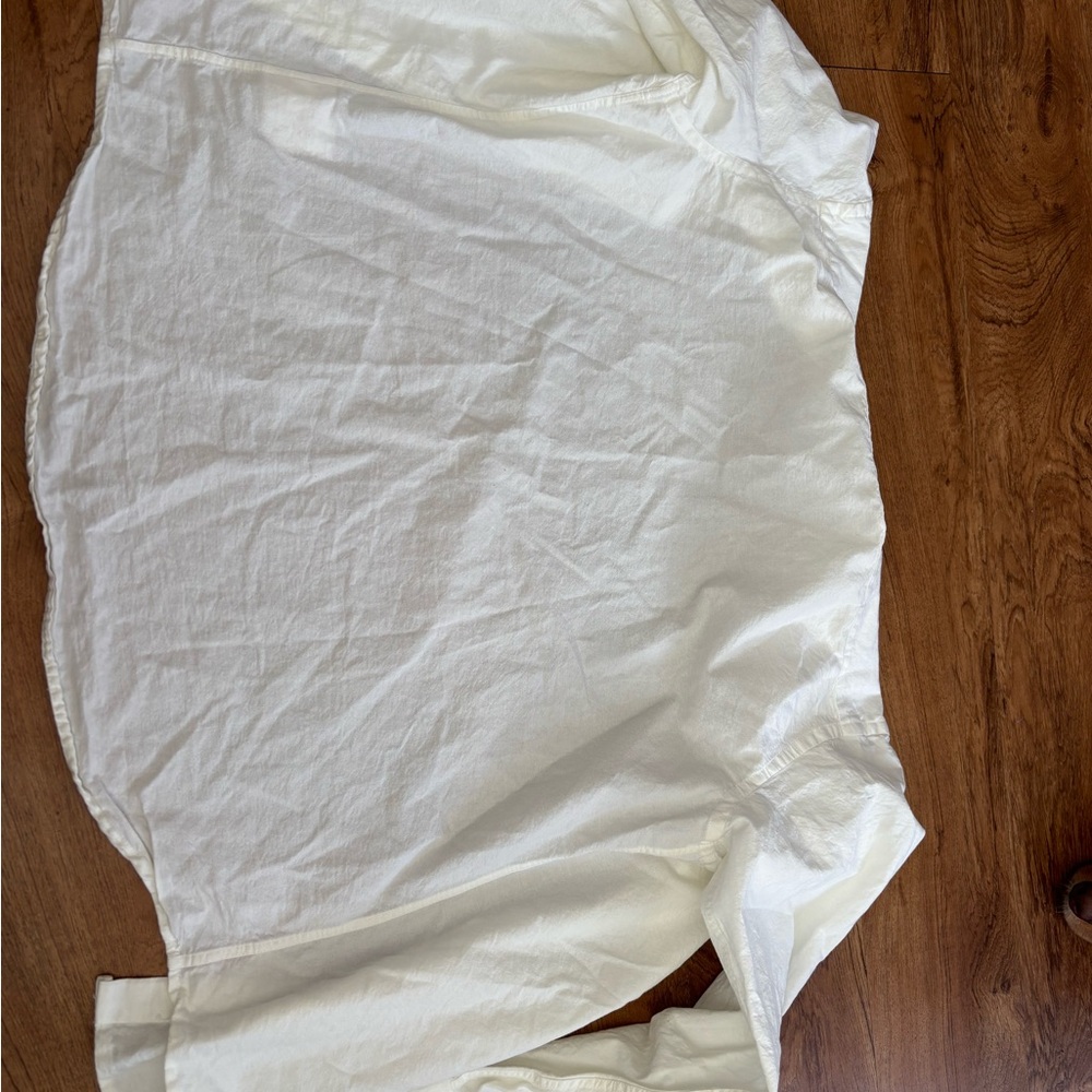 White Button-Up Shirt - Picture 3 of 3